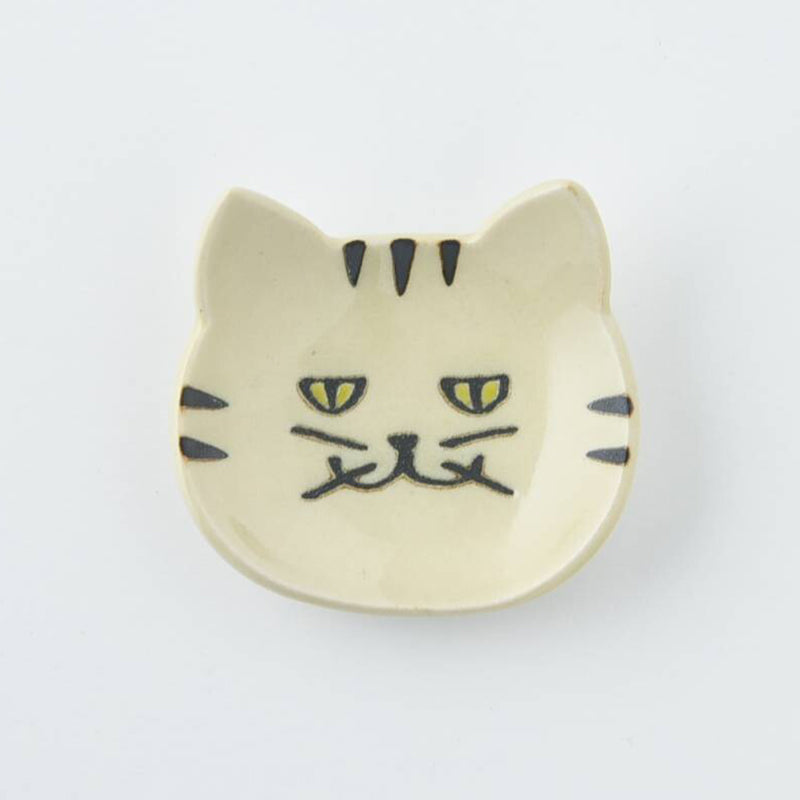 圓碌碌貓咪陶瓷托架 │Round Face Cat Ceramic Chopsticks Rest