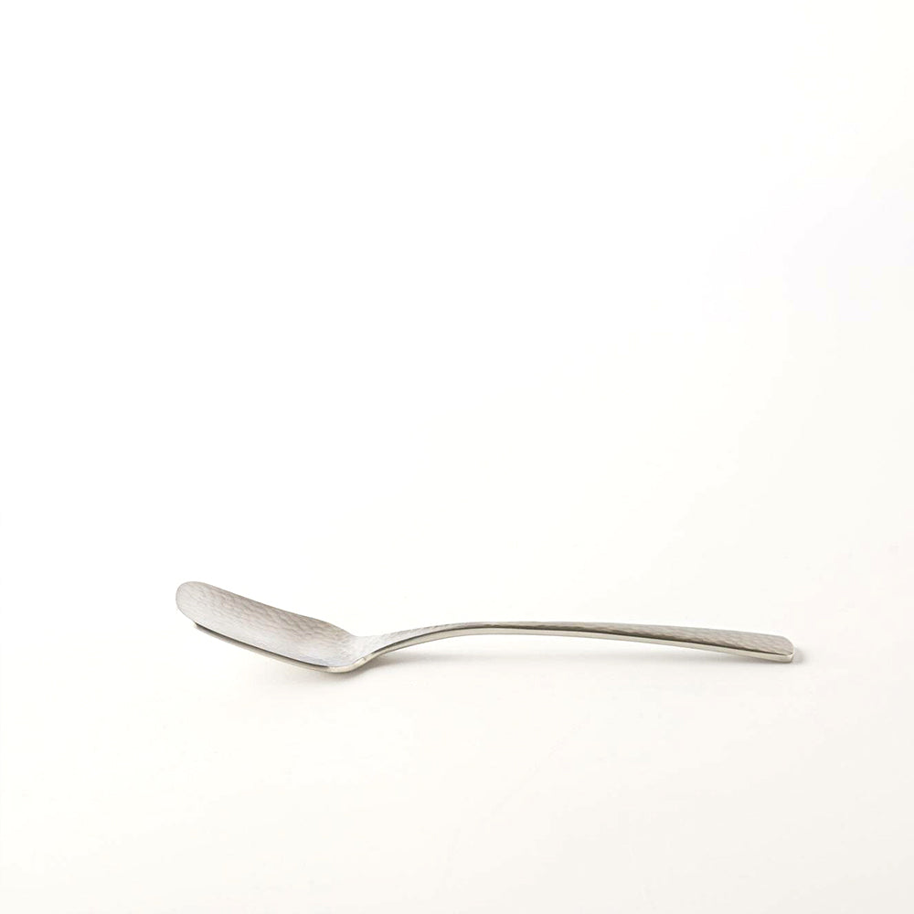 日本槌目紋甜品匙│Wafu Hammered Pattern Dessert Spoon