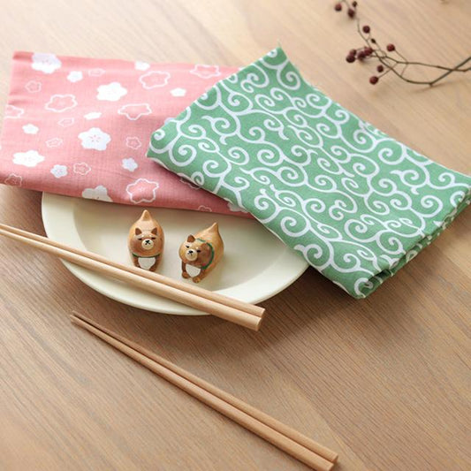 日本製柴犬筷子套裝連餐巾│Shiba Inu Chopsticks Set with Napkin