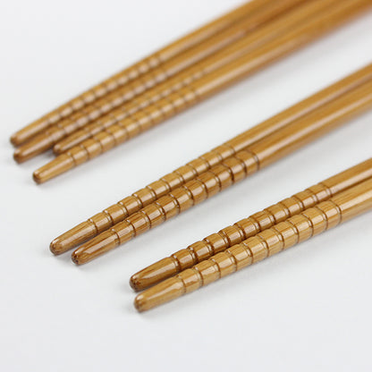 日本木筷子套裝 - 浴衣 (5對裝)│Japan Natural Wood Chopsticks Set - Yukata (5 pairs)