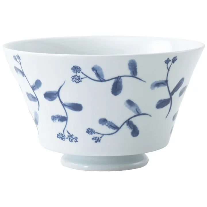 藍花波佐見燒丼飯碗套裝│Blue Flori Hasami Yaki Don Bowl Set
