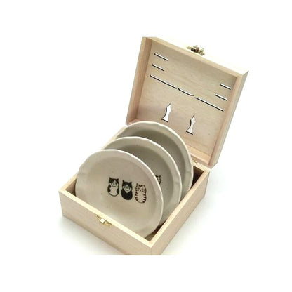 Shichita 小貓甜品碗套裝│Shichita Cat Dessert Bowl Boxset