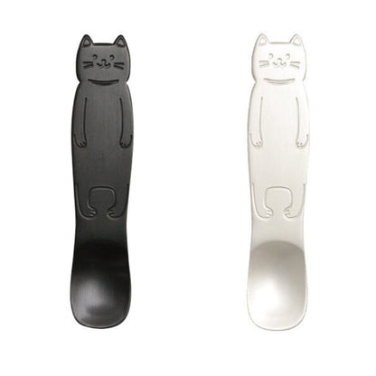 日本製貓咪雪糕匙羹套裝│Cat Aluminum Ice Cream Spoon Pair