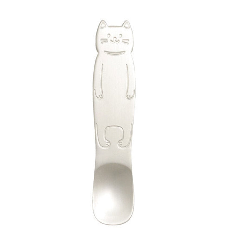日本製貓咪雪糕匙羹套裝│Cat Aluminum Ice Cream Spoon Pair