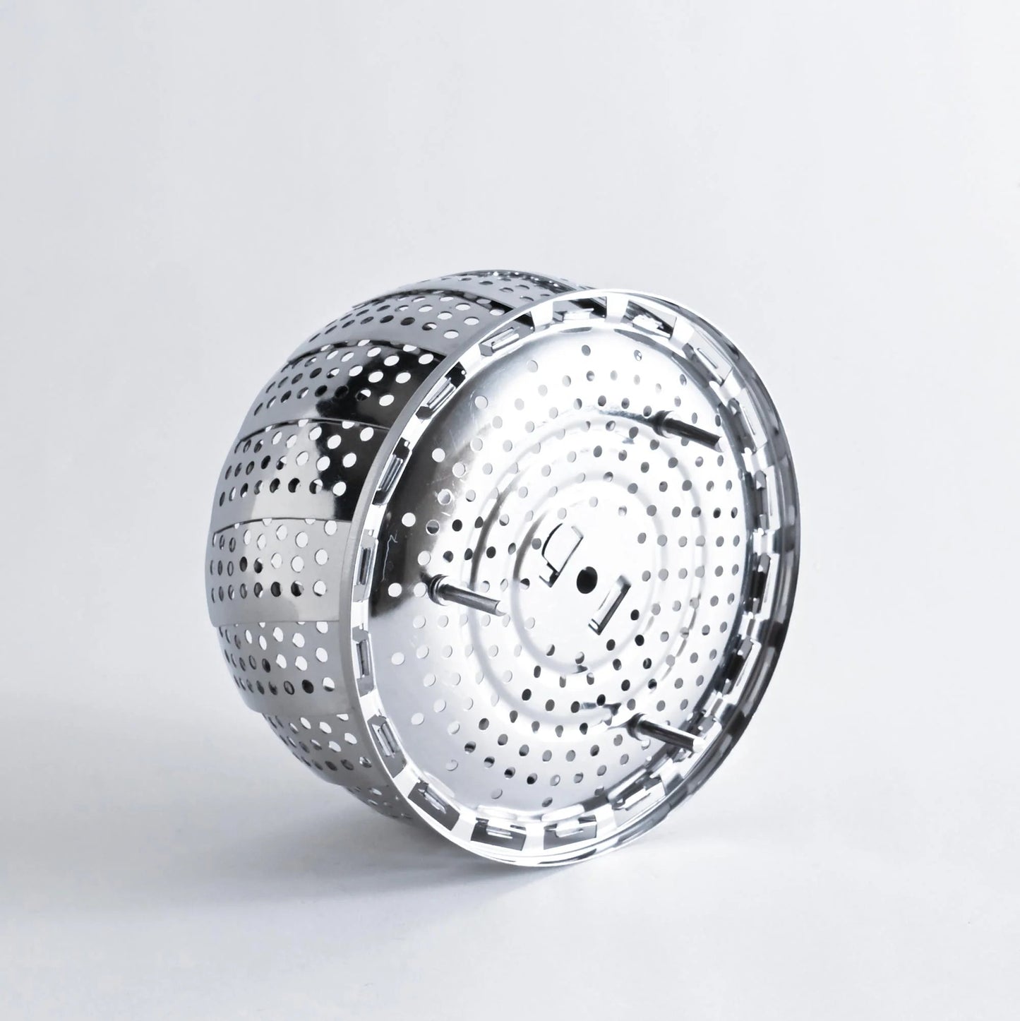 日本製不鏽鋼折疊蒸架│Japan Adjustable Stainless Steel Steamer Basket