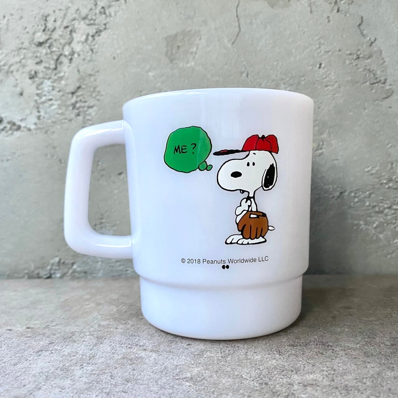 史諾比日本製復古風杯 (白色)│Snoopy Retro Style Mug (White)