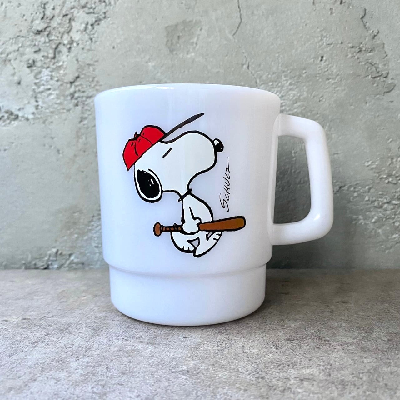 史諾比日本製復古風杯 (白色)│Snoopy Retro Style Mug (White)