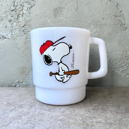 史諾比日本製復古風杯 (白色)│Snoopy Retro Style Mug (White)