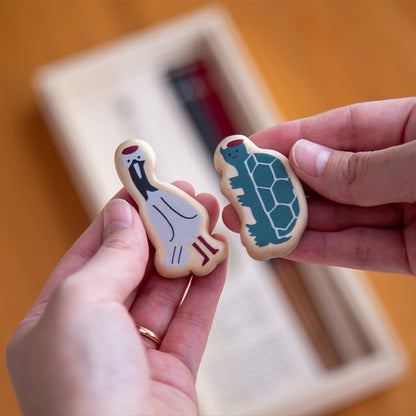 鶴與亀 幸運相依對筷套裝│Crane & Turtle Lucky Couple Chopsticks Set