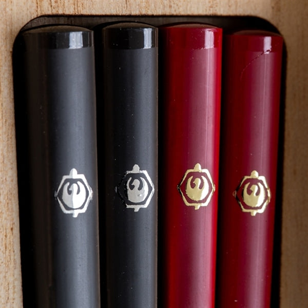 鶴與亀 幸運相依對筷套裝│Crane & Turtle Lucky Couple Chopsticks Set