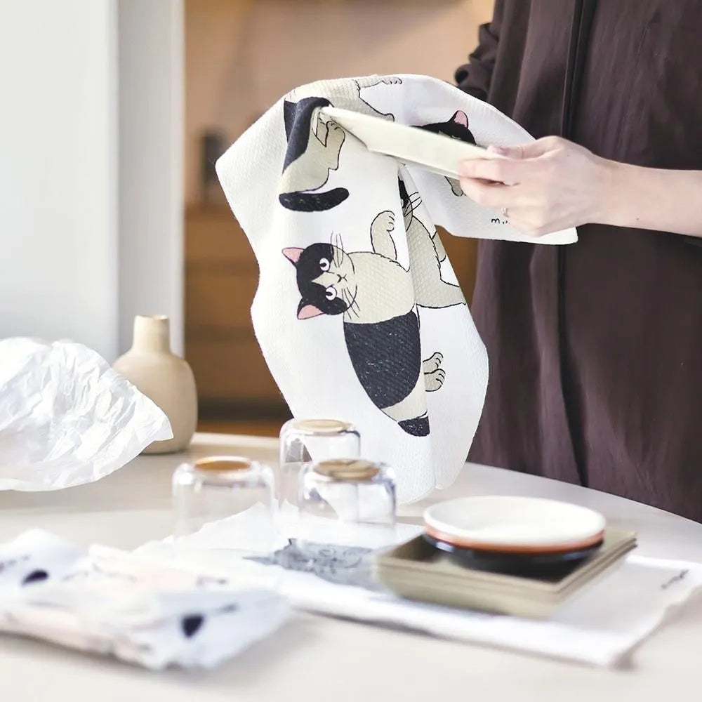 松尾小貓廚房抹巾│Miyuki Cat Kitchen Cloth