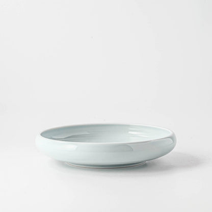 小羊溫柔搖籃曲圓碟 (粉藍色)│Little Sheep Gentle Lullaby Round Plate (Light Blue)