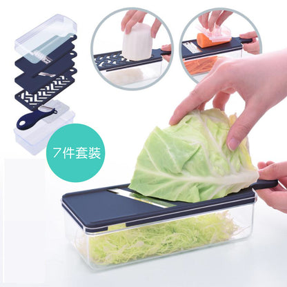 燕三条製 多功能料理切片器 7 件套裝│Tsubame-Sanjo 7-Piece Multi-Function Slicer Set
