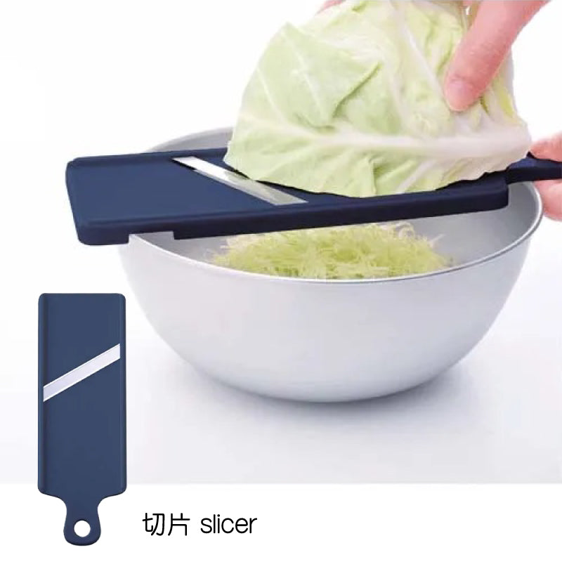燕三条製 多功能料理切片器 7 件套裝│Tsubame-Sanjo 7-Piece Multi-Function Slicer Set