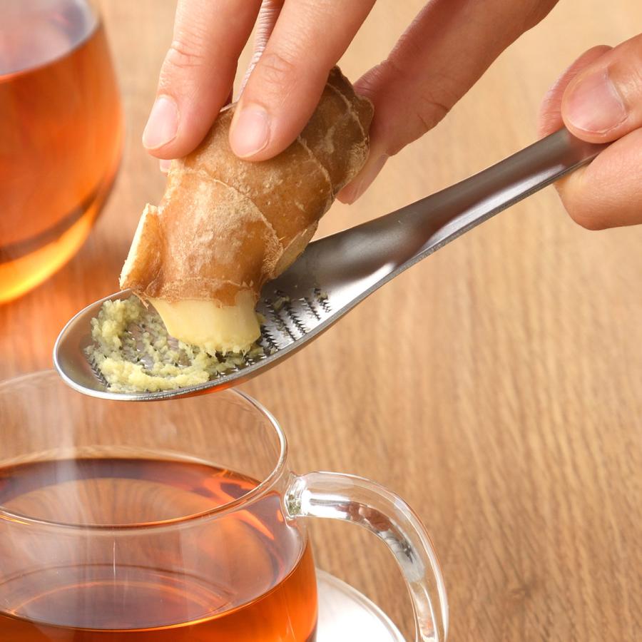 日本燕三条薑磨匙羹│Japan Stainless Steel Grater Spoon