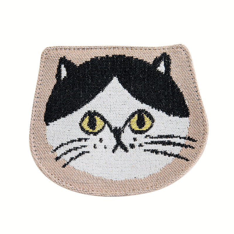 I LOVE CAT! 貓咪造型杯墊│I LOVE CAT! Cat Face Coaster