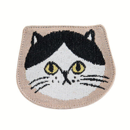 I LOVE CAT! 貓咪造型杯墊│I LOVE CAT! Cat Face Coaster