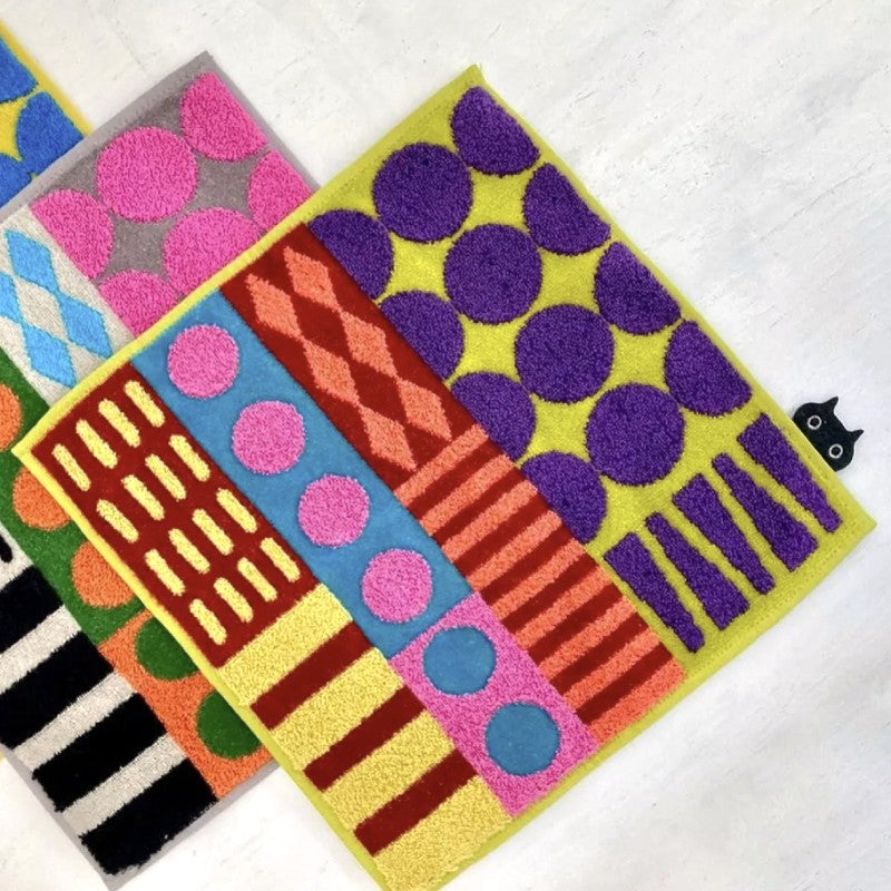 Atsuko Matano 日本今治方巾 - 幾何學│Atsuko Matano Imabari Wash Towel - Geometry
