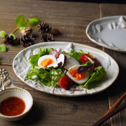 童話森林手工浮雕餐碟│Handcrafted Fairy Tale Relief Dinner Plate