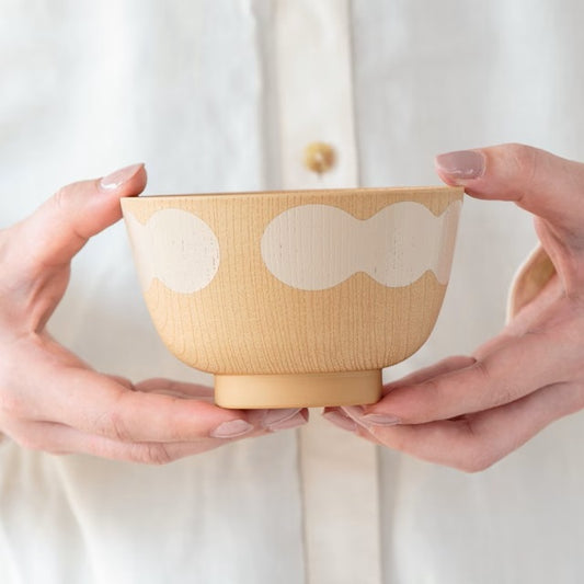 京型木紋飯碗│Matoka Kyoto-Style Woodgrain Bowl