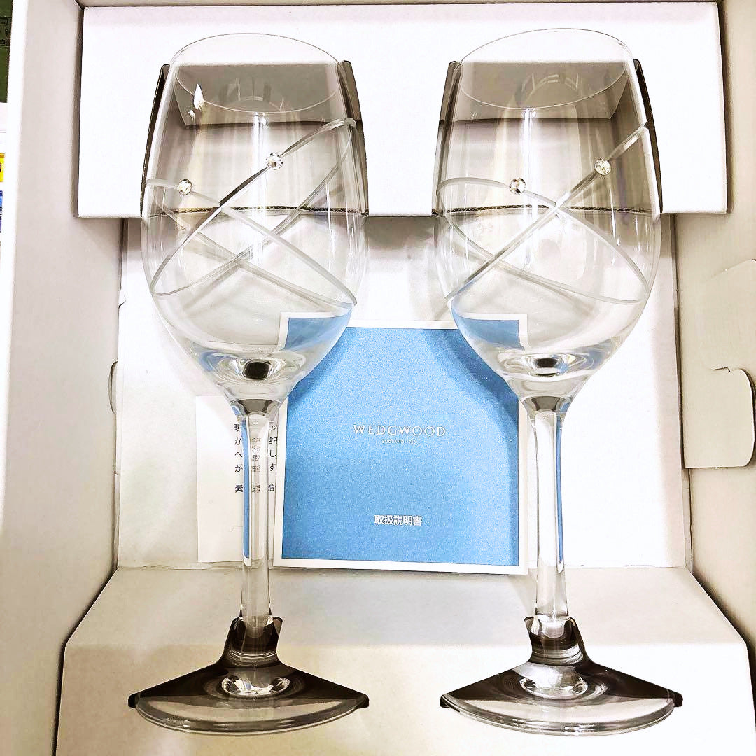 Wedgwood 永恆約定紅酒杯套裝│Wedgwood Promise with this Ring Pair Wine Glasses