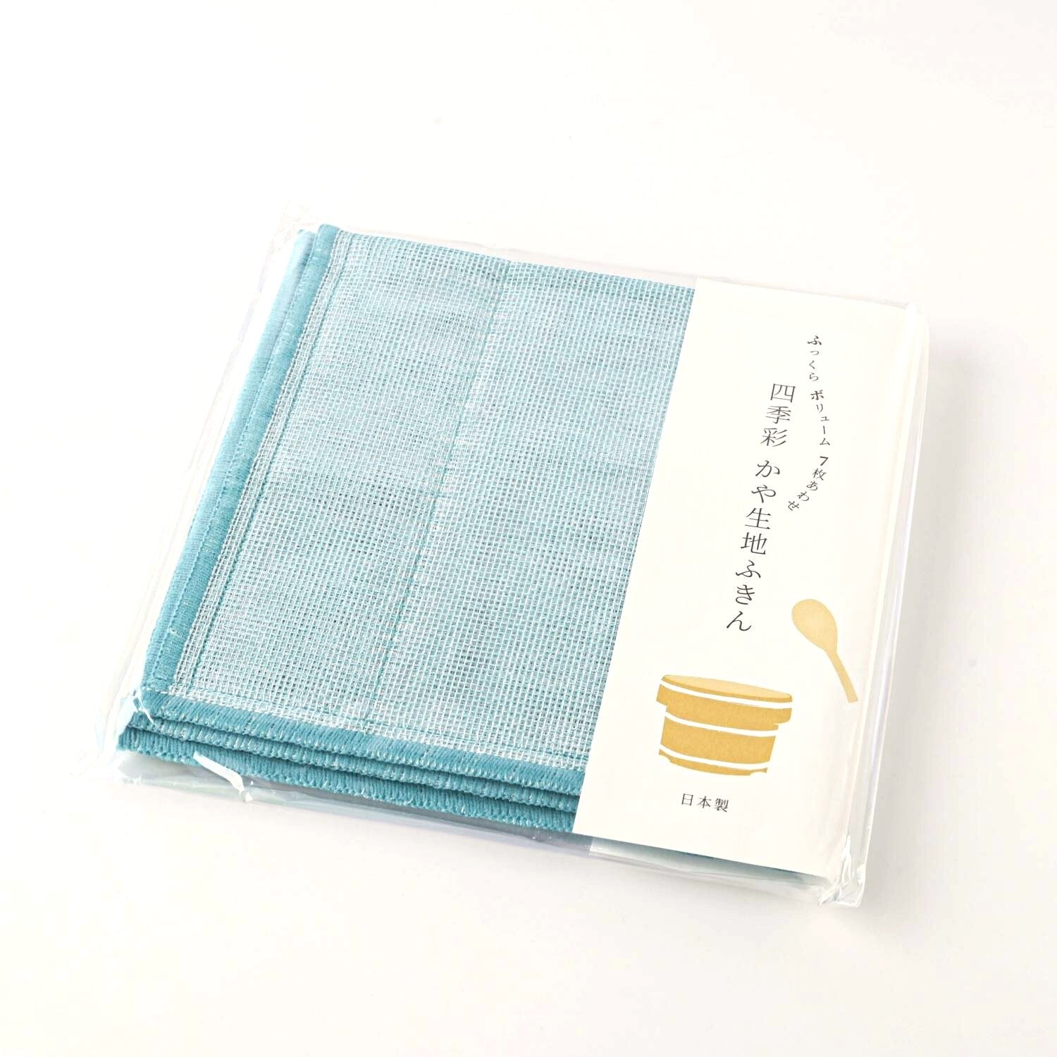 四季彩 空之色抹布│Shikisai Sky-Coloured Kaya Dishcloth