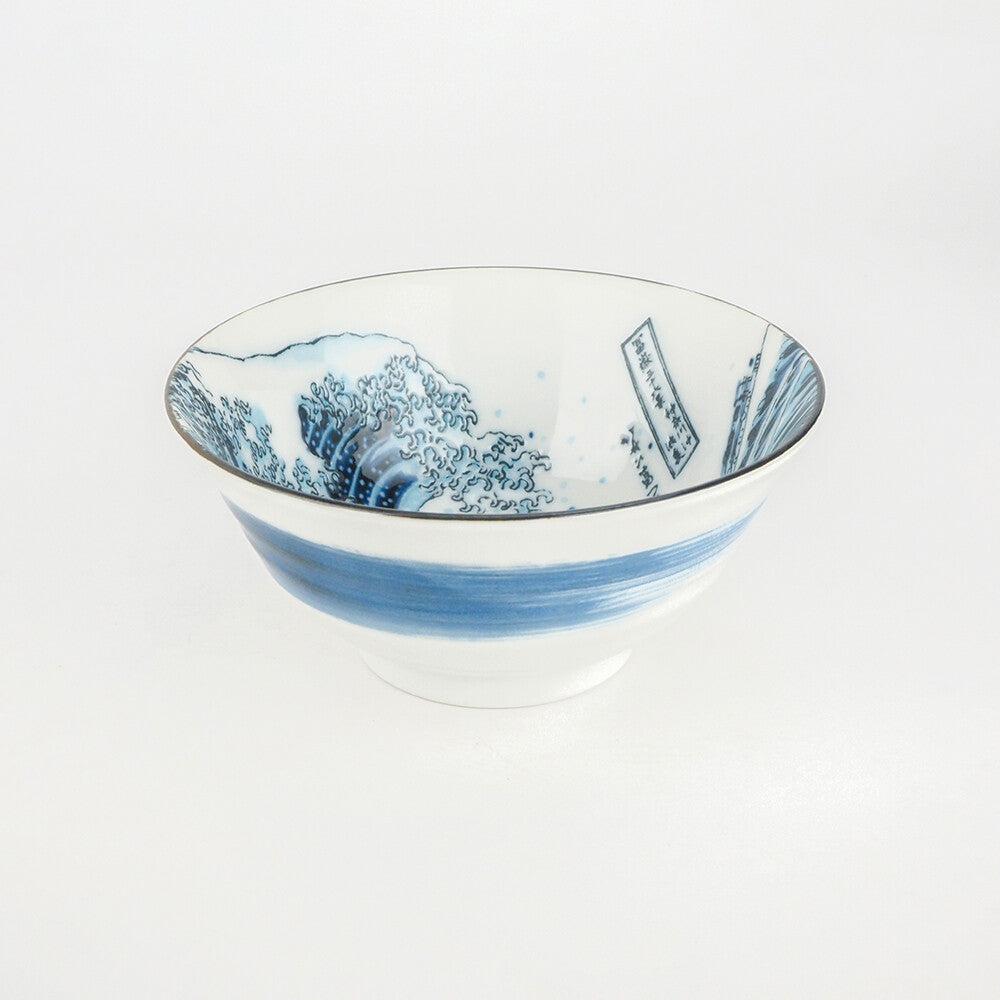 葛飾北齋富士美濃燒丼碗套裝│Hokusai Fuji Mino Ware Don Bowl Set