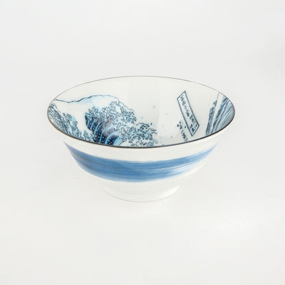 葛飾北齋富士美濃燒丼碗套裝│Hokusai Fuji Mino Ware Don Bowl Set