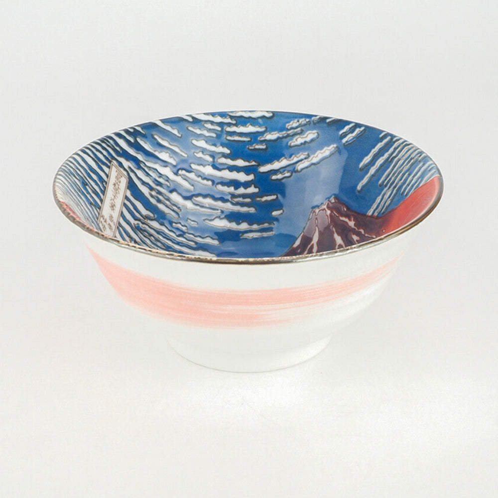 葛飾北齋富士美濃燒丼碗套裝│Hokusai Fuji Mino Ware Don Bowl Set