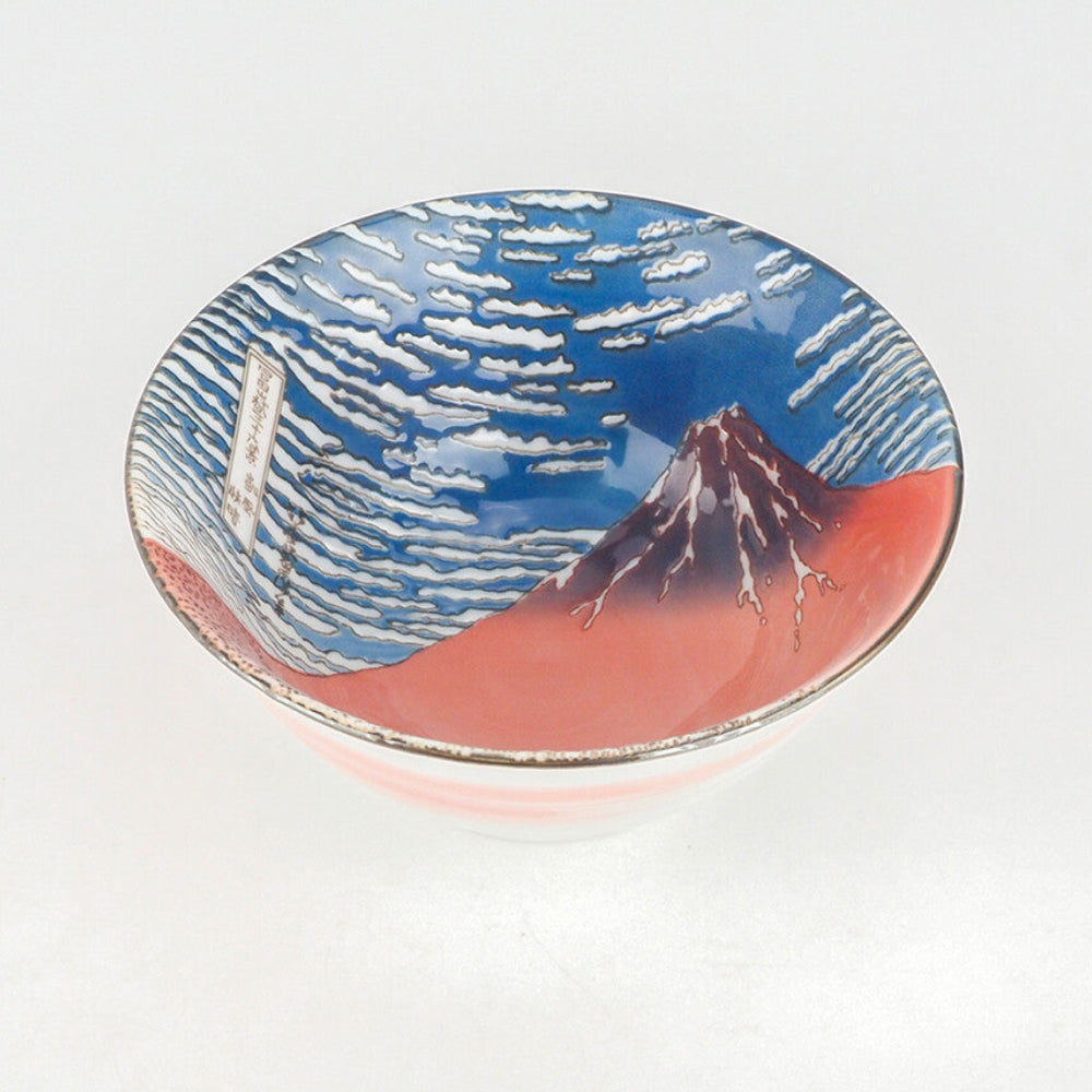 葛飾北齋富士美濃燒丼碗套裝│Hokusai Fuji Mino Ware Don Bowl Set
