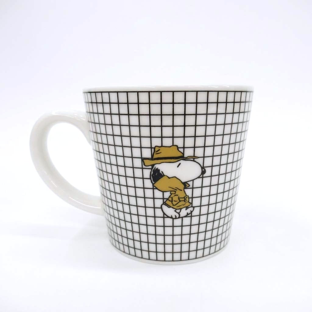 花生漫畫日本製陶瓷杯 (偵探史諾比)│PEANUTS Made in Japan Ceramic Mug (Detective Snoopy)