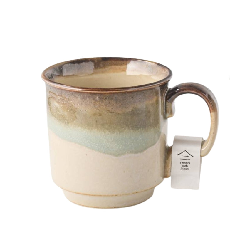 尾根釉彩美濃燒陶瓷杯套裝│Ridge Glaze Mino Ware Ceramic Mug Set