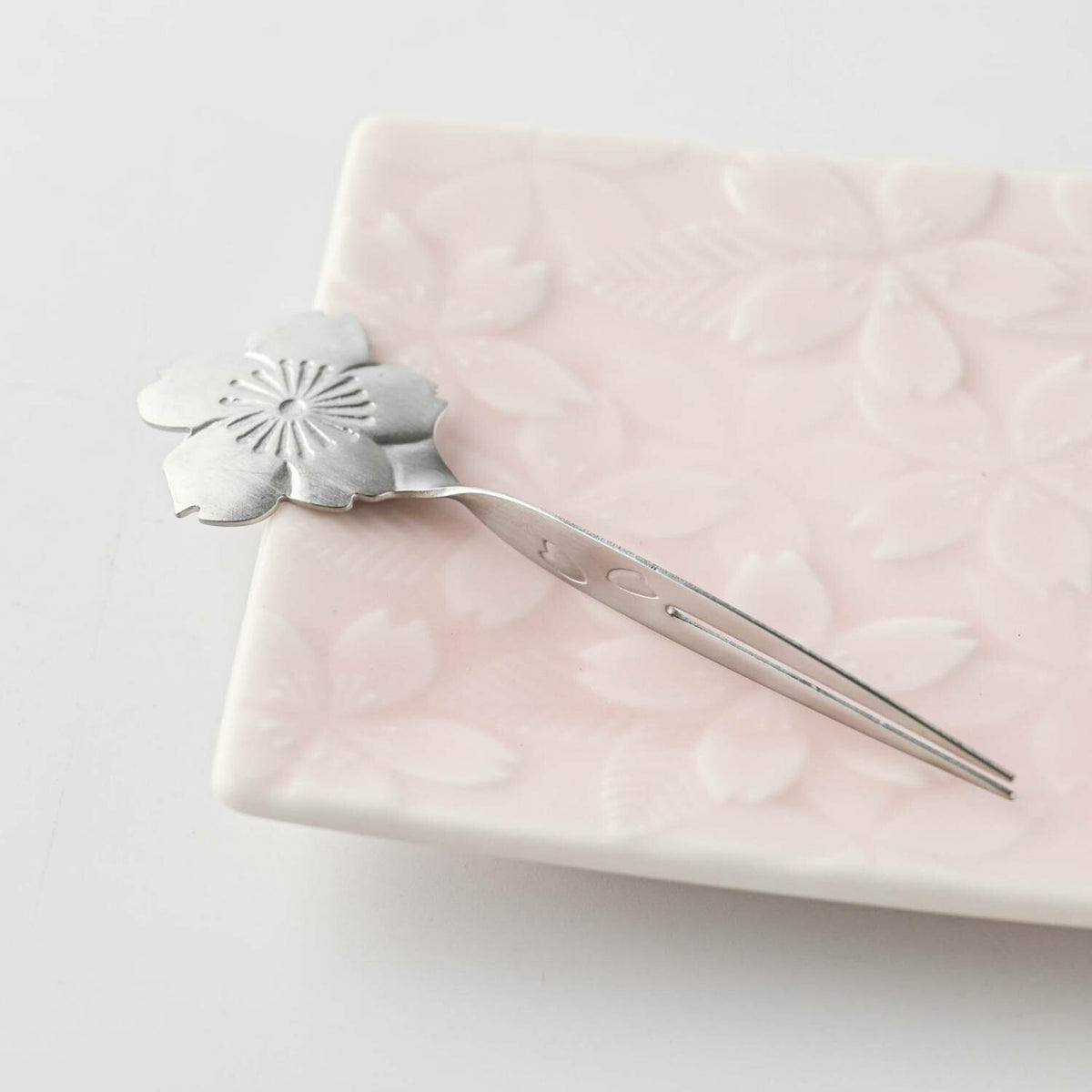 和心 櫻花不鏽鋼甜點叉│Wagokoro Sakura Stainless Steel Dessert Pick