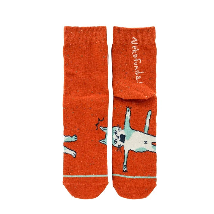 驚訝貓咪短襪 │Surprised Cat Socks