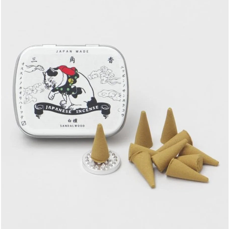 京都貓咪三角香 │Kyoto Cat Cone Incense