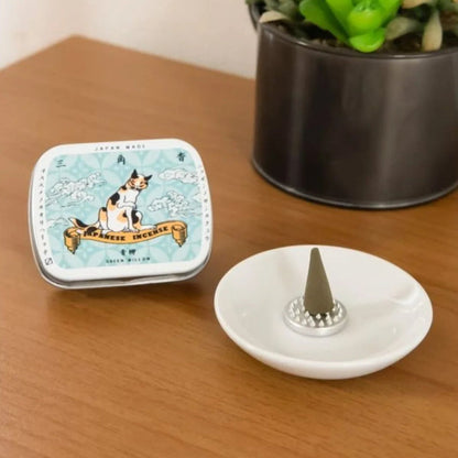 京都貓咪三角香 (2款選擇)*Kyoto Cat Cone Incense (2-option)