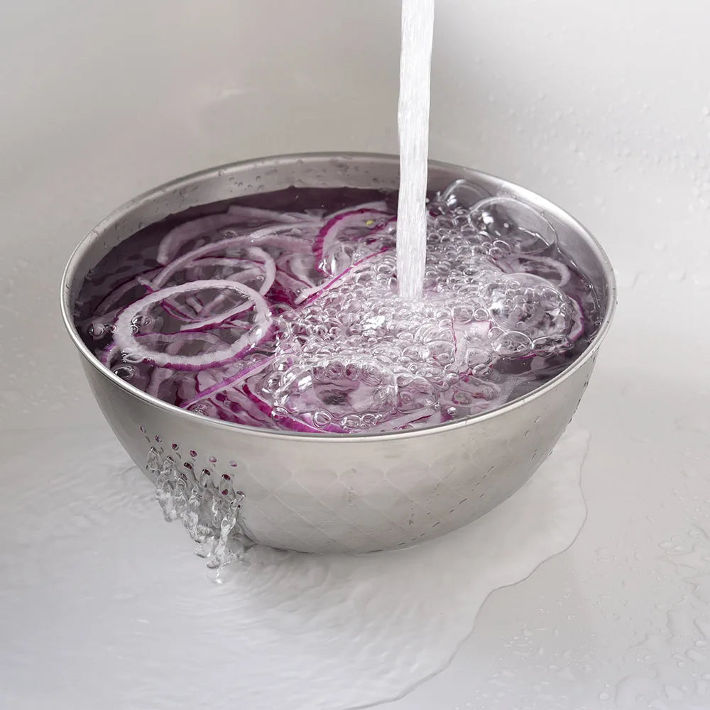 燕三条製 不鏽鋼米研磨盆│Tsubame-Sanjo Stainless Steel Rice Washing Bowl 