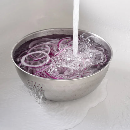 燕三条製 不鏽鋼米研磨盆│Tsubame-Sanjo Stainless Steel Rice Washing Bowl 