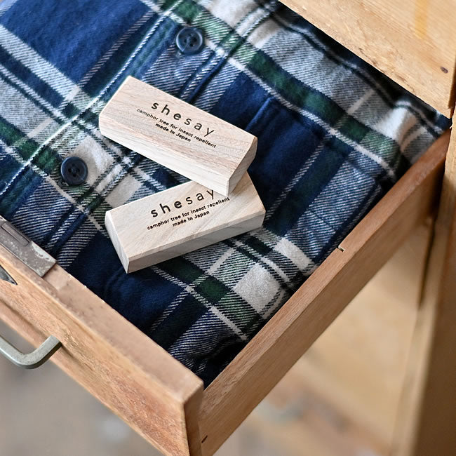 Shesay日本九州樟木條 (一包10件)│Shesay Kyushu Camphor Block (10pcs pack)