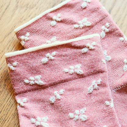 天衣無縫 有機棉柔短襪 (粉紅)│Tenimuhou Organic Cotton Gentle Ankle (Pink)