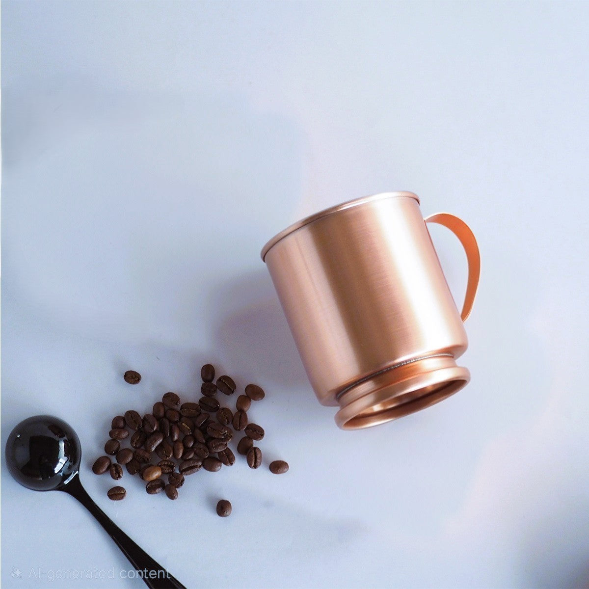 日本手工純銅有耳杯