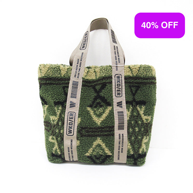 Weekender 搖粒絨手提袋│Weekender Fleece Sherpa Tote