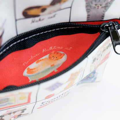 Ecoute! Minette Double-layer Pouch│Ecoute! Minette 小貓雙層小包 