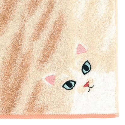 今治貓咪毛感手巾小禮盒 (7款選擇)*Imabari Furry Cat Towel Gift Set (7-option)