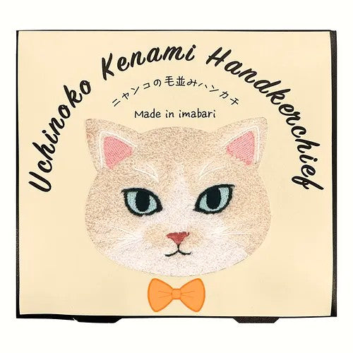 今治貓咪毛感手巾小禮盒 (7款選擇)*Imabari Furry Cat Towel Gift Set (7-option)