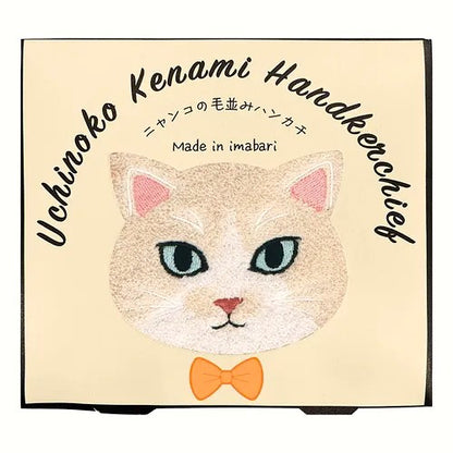 今治貓咪毛感手巾小禮盒 (7款選擇)*Imabari Furry Cat Towel Gift Set (7-option)