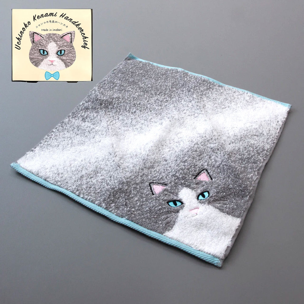 今治貓咪毛感手巾小禮盒 (4款選擇)