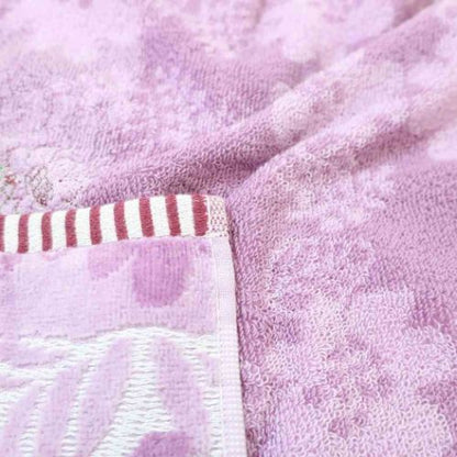 阿美絎縫面巾 - 紫色│Little My Quilting Wash Towel - Purple