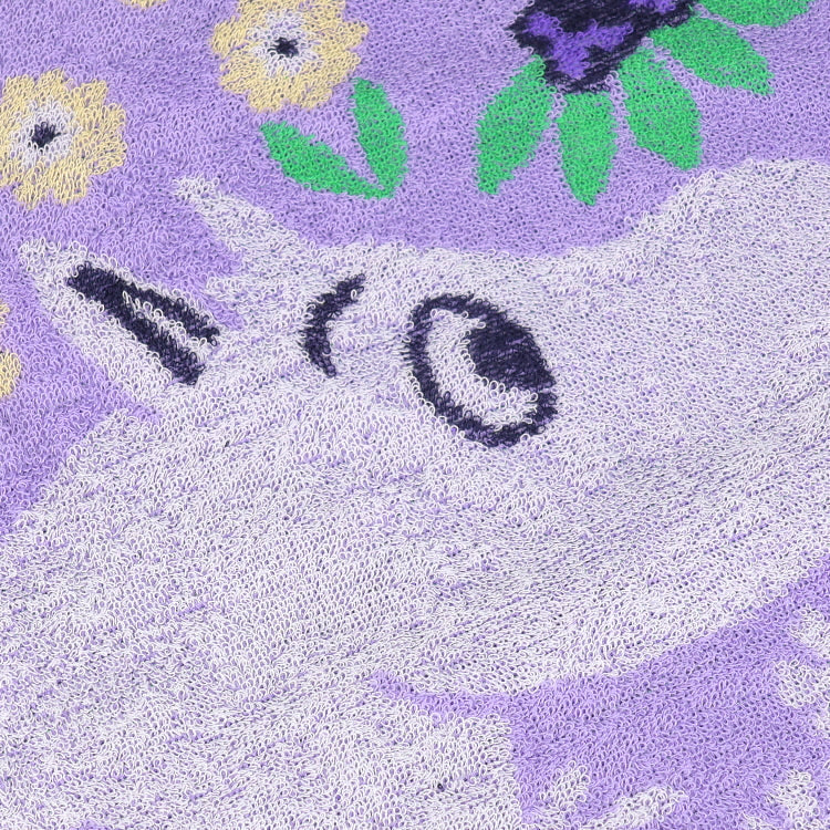 姆明與史丁奇薰衣草園浴巾│Moomin and Stinky Lavender Garden Bath Towel