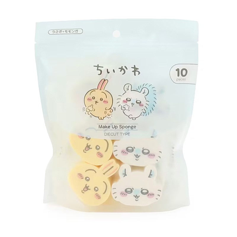 吉伊卡哇 造型化妝海棉 (兔兔+飛鼠)│Chiikawa Makeup Sponge (usagi & momonga)